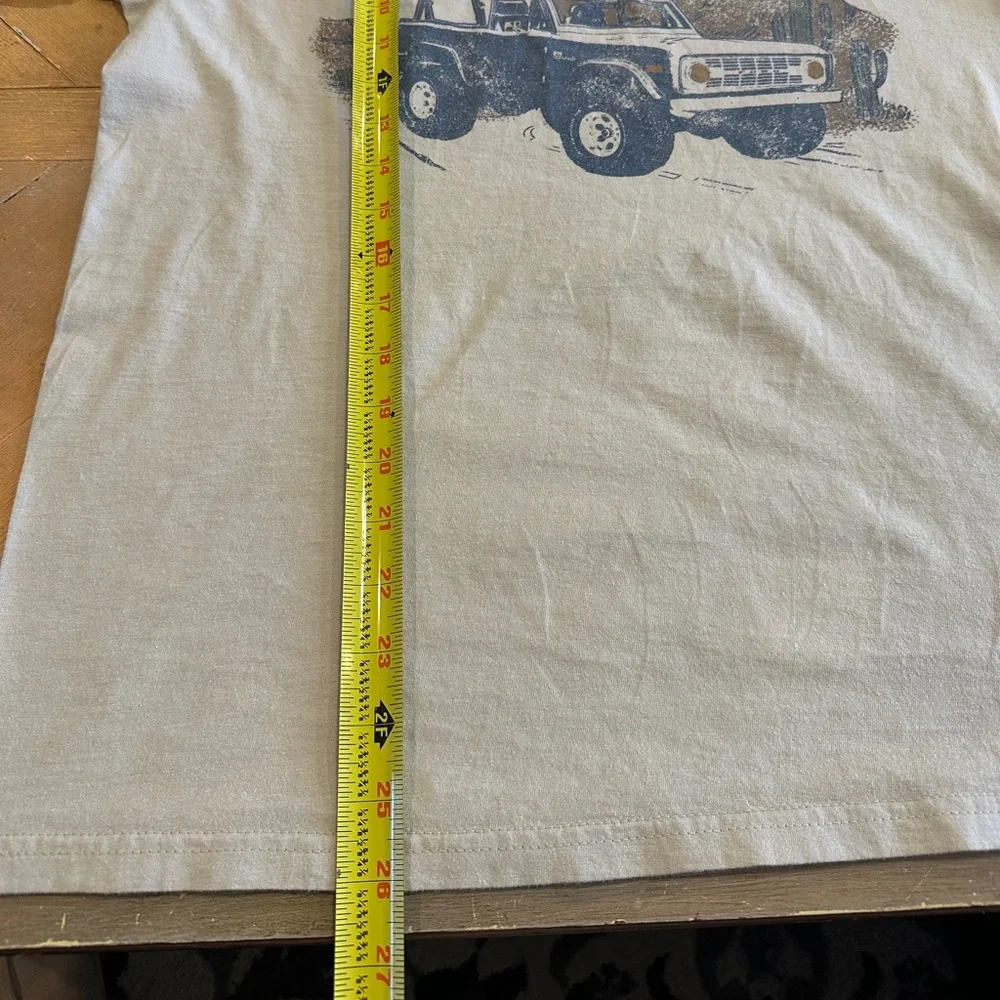 Ford Beige Graphic Tee with Dark Print - Picture 3 of 6